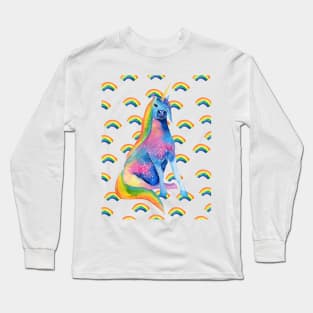 Rainbow unicorn Long Sleeve T-Shirt